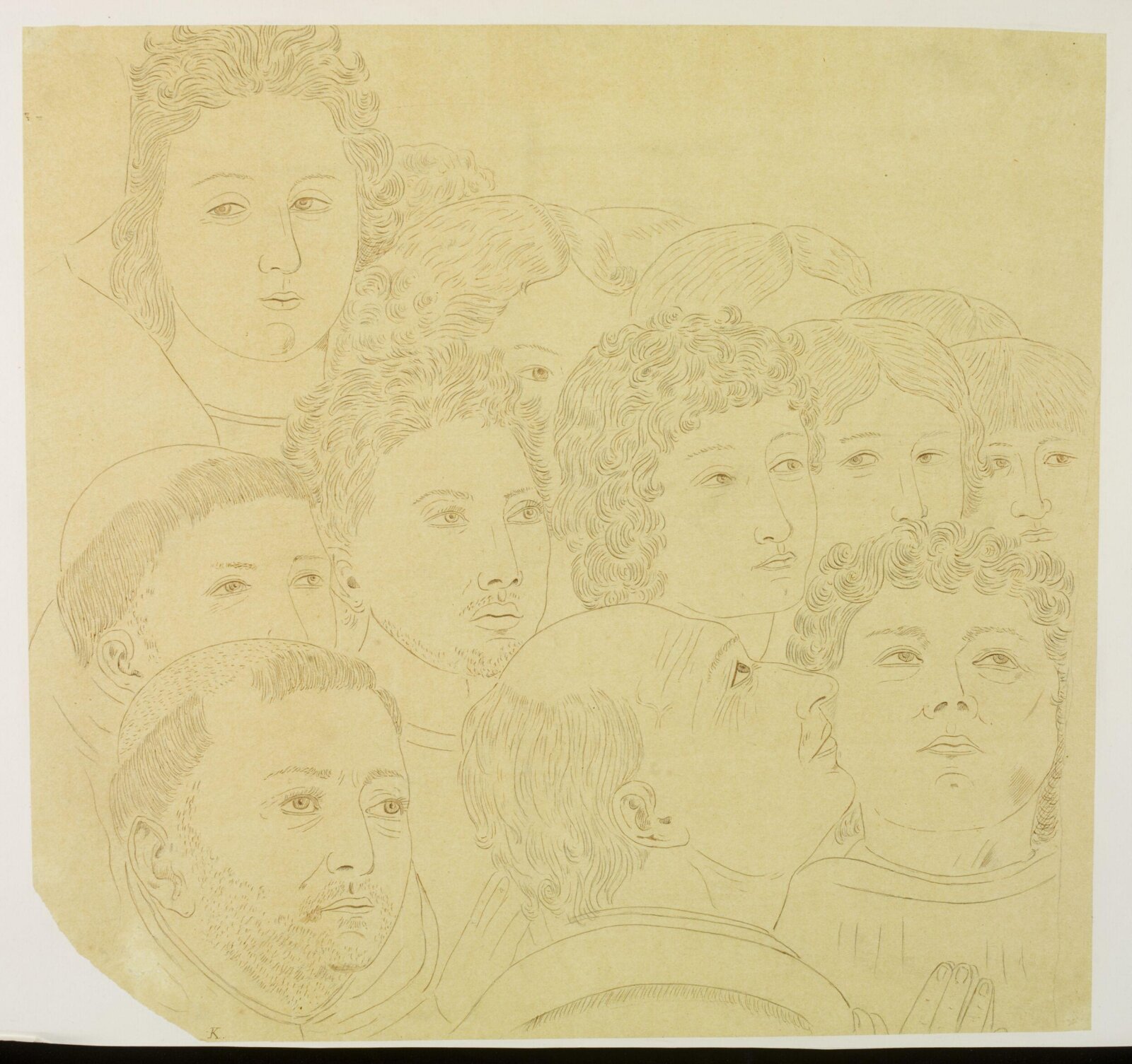 Drawing, Austen Henry Sir GCB Layard, c.1850