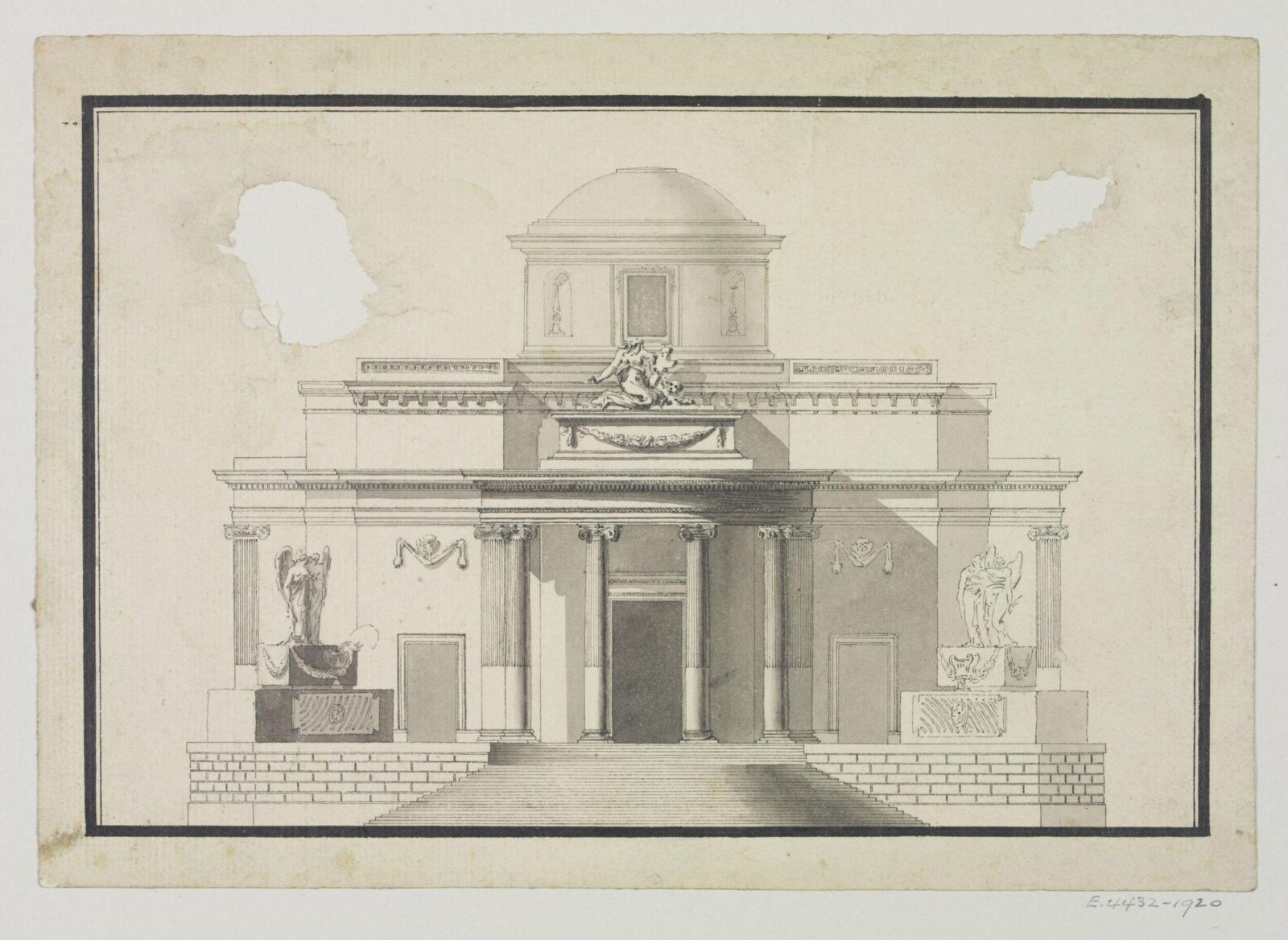 Unidentified design, Joseph Frans Nollekens, 1737-1823