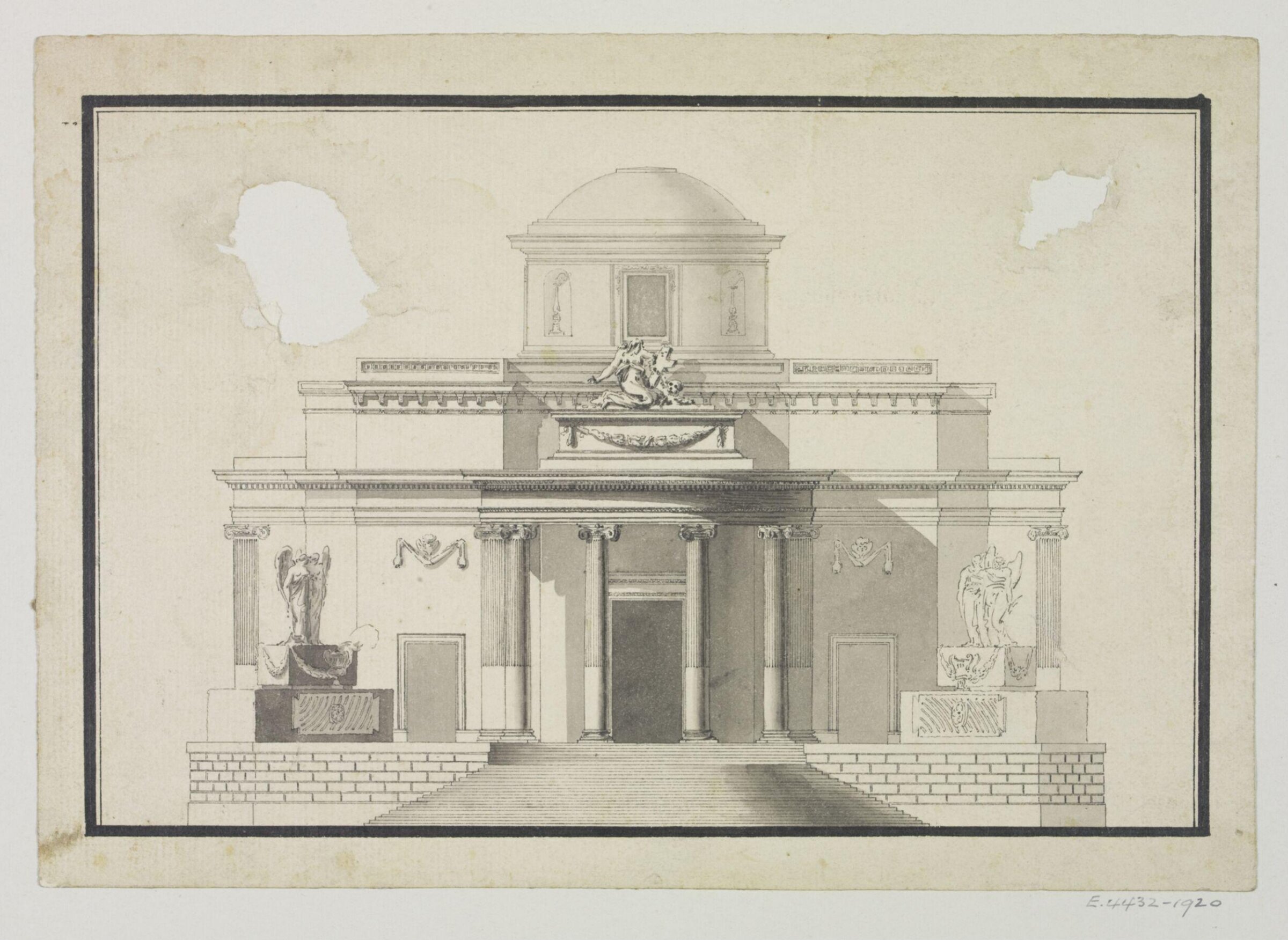 Unidentified design, Joseph Frans Nollekens, 1737-1823