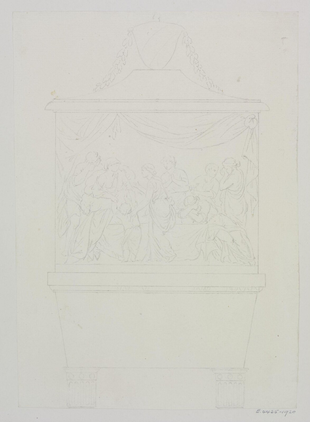 Drawing, Joseph Frans Nollekens, 1737-1823