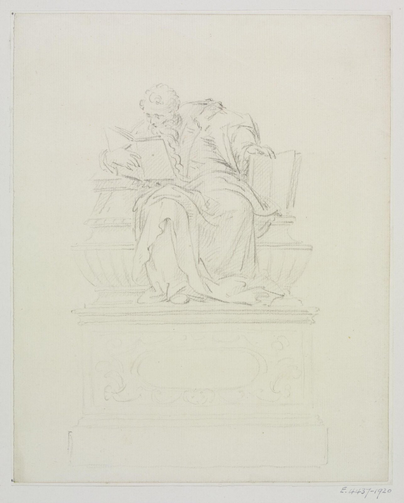 Drawing, Joseph Frans Nollekens, 1737-1823