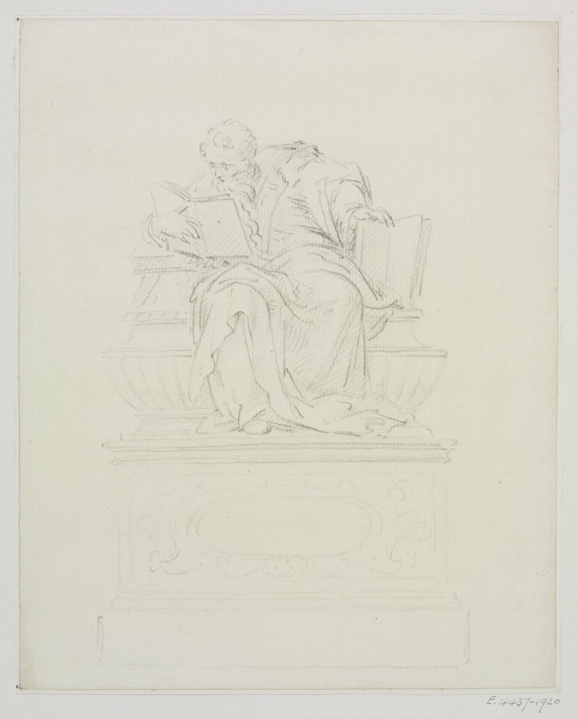 Drawing, Joseph Frans Nollekens, 1737-1823