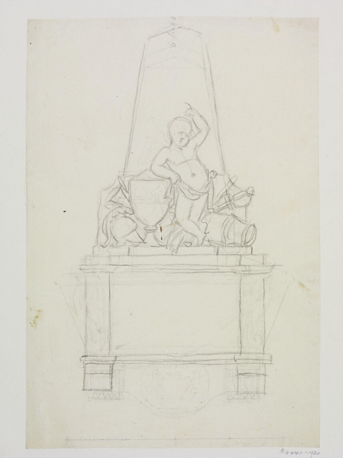 Drawing, Joseph Frans Nollekens, 1737-1823