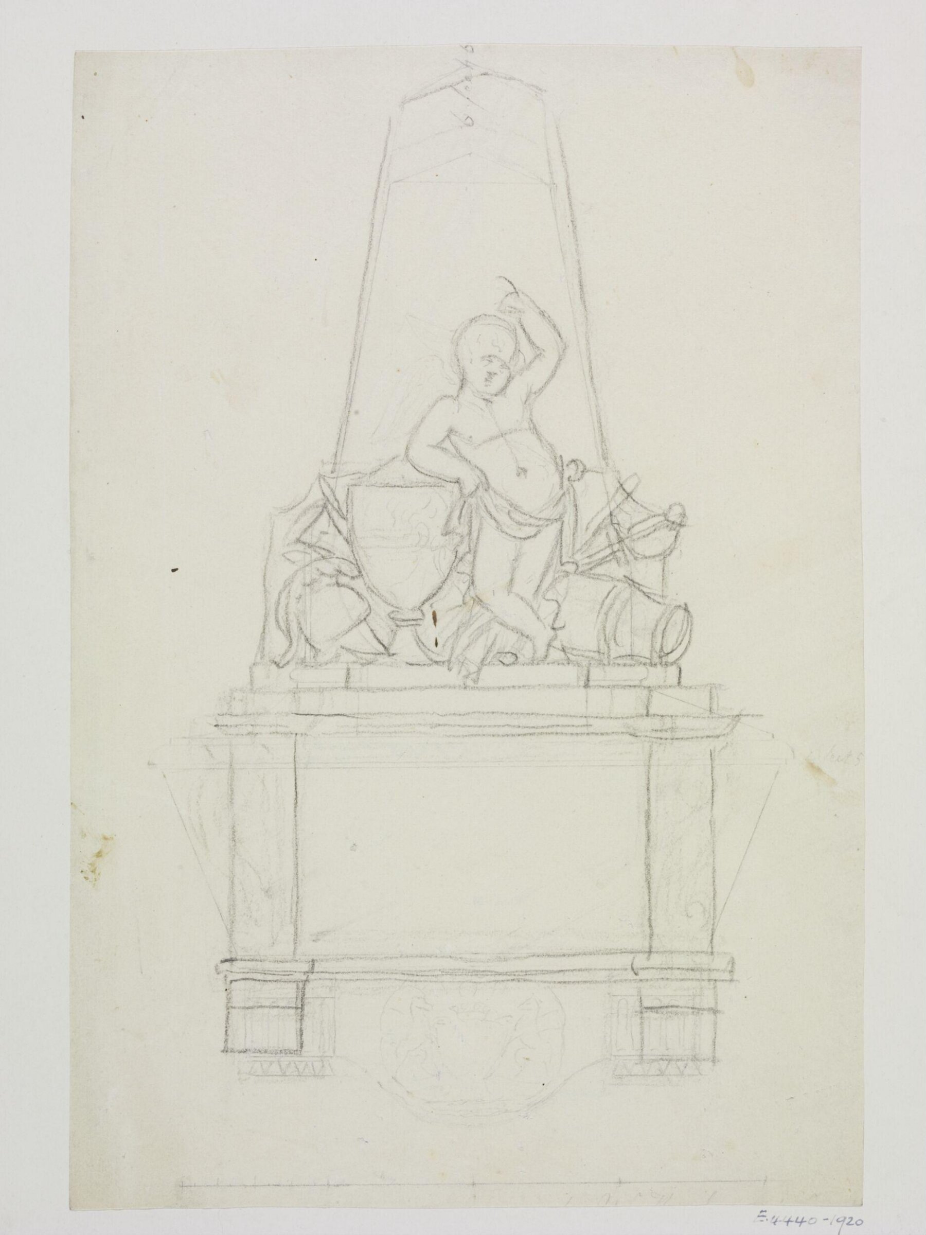 Drawing, Joseph Frans Nollekens, 1737-1823