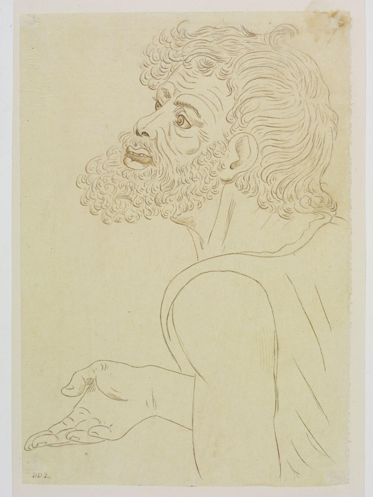 Drawing, Austen Henry Sir GCB Layard, c.1850
