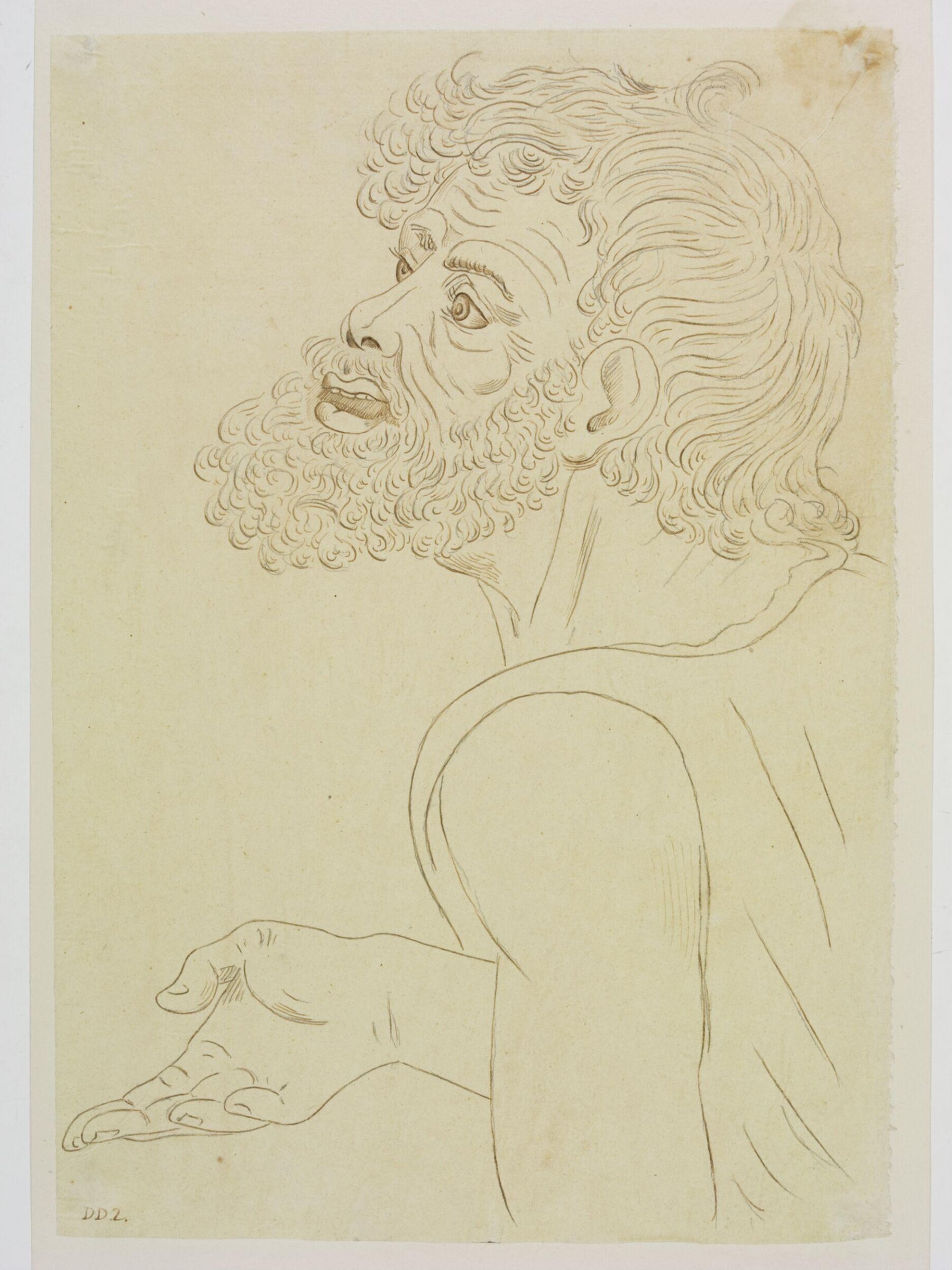 Drawing, Austen Henry Sir GCB Layard, c.1850