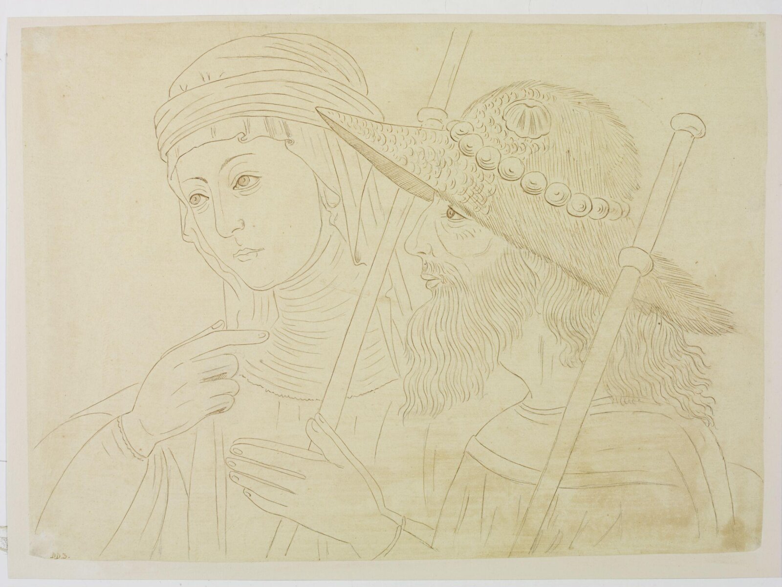Drawing, Austen Henry Sir GCB Layard, c.1850