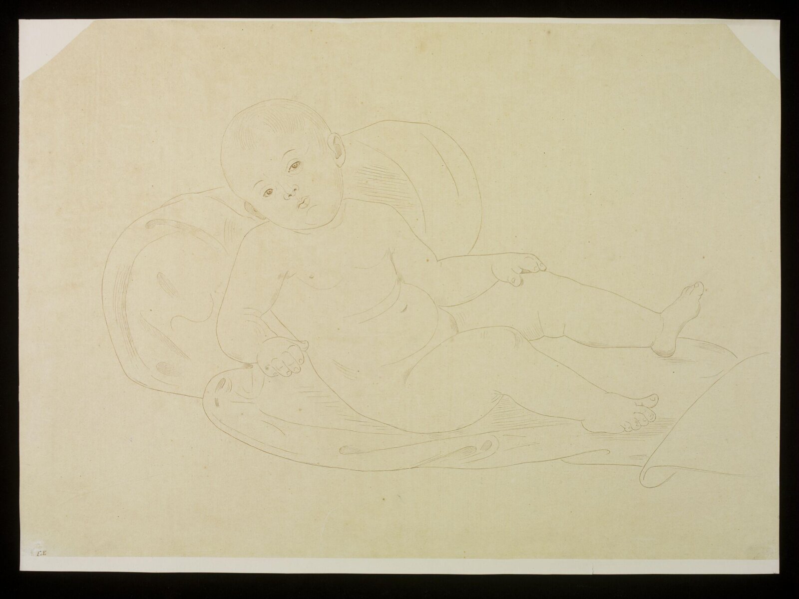 Drawing, Austen Henry Sir GCB Layard, c.1850
