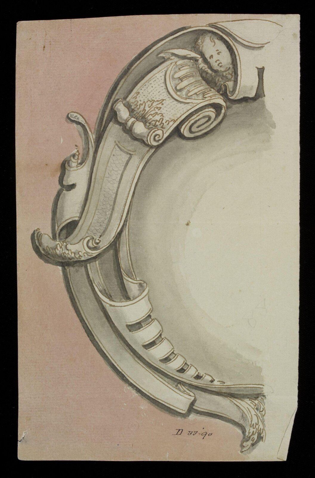 Drawing, attributed to James Sir Thornhill, early 18th century