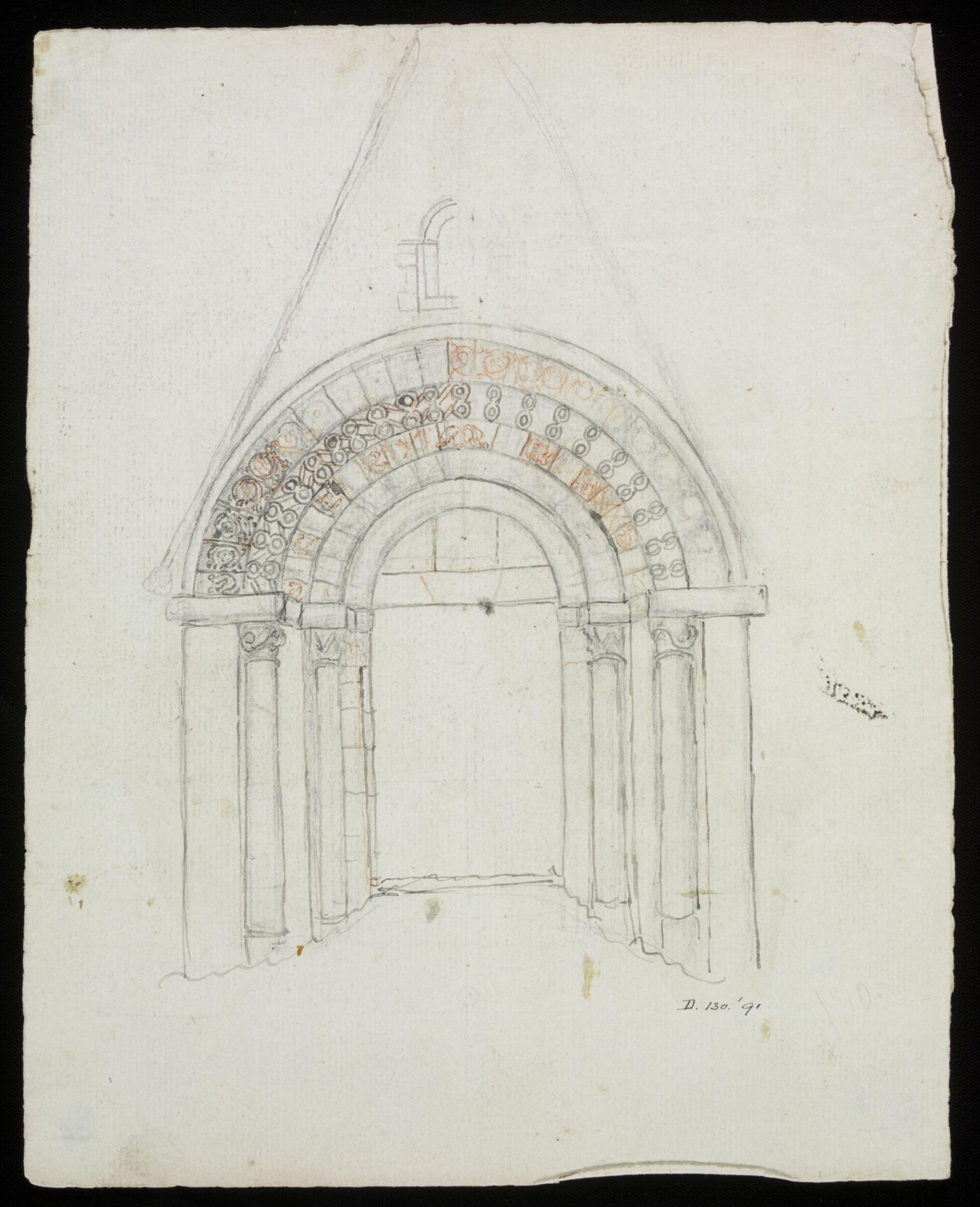Drawing, attributed to James Sir Thornhill, early 18th century