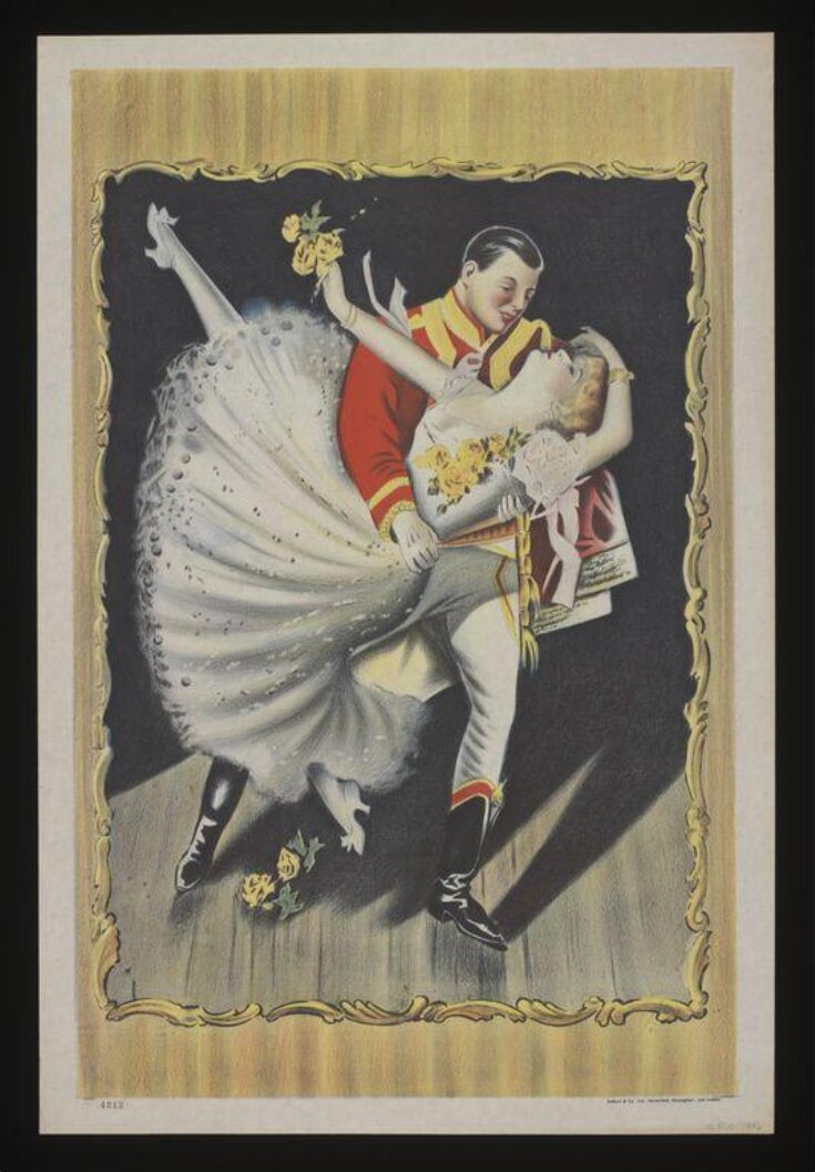 Stock poster issued by Stafford and Co., possibly advertising <i>The Merry Widow</i>, ca.1930 image
