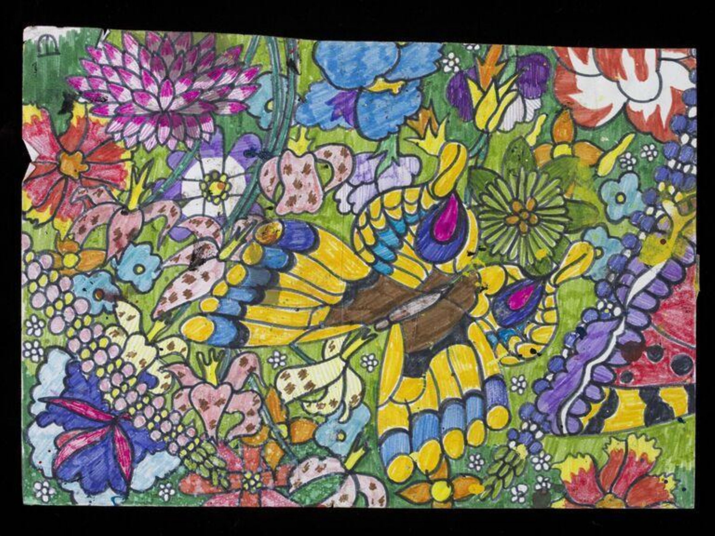 Design for mural known as 'The Secret Island', John Upton, ca. 1975-76