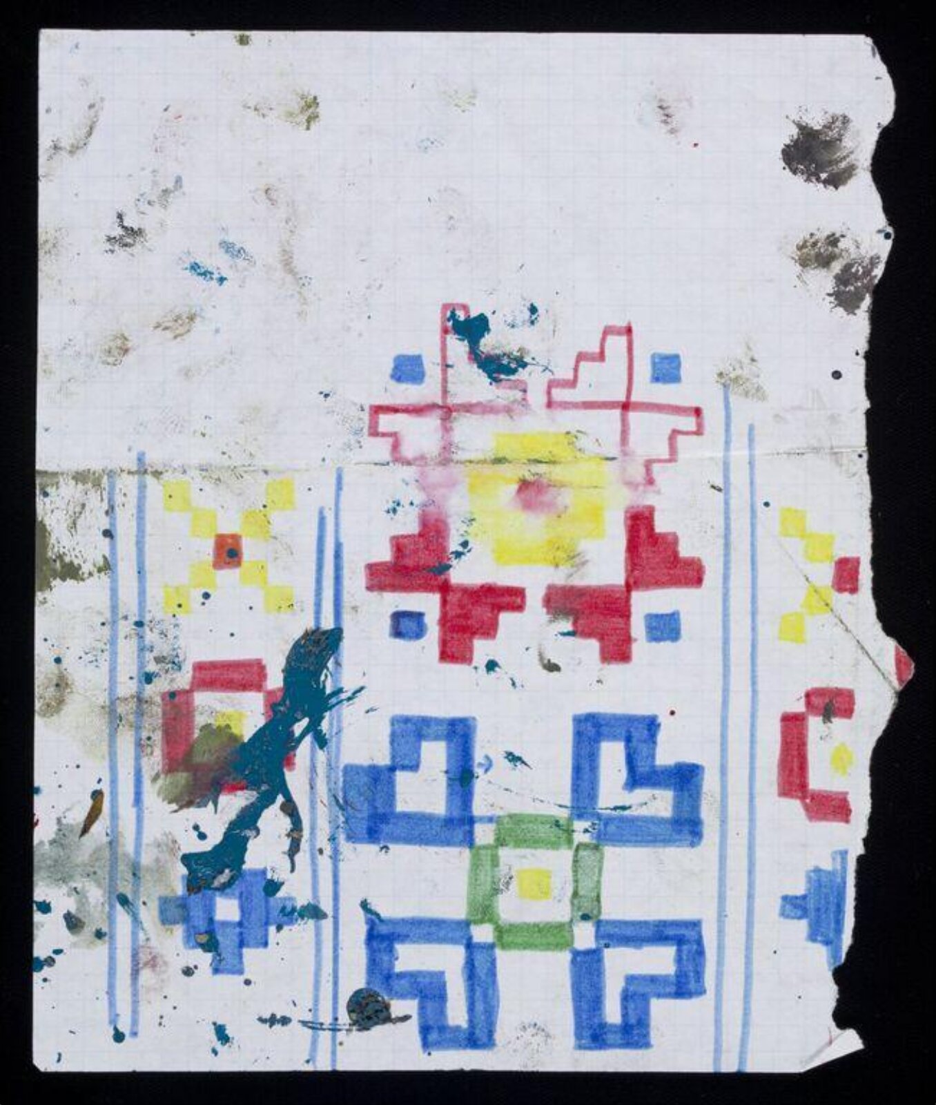Drawing, John Upton, c.1975