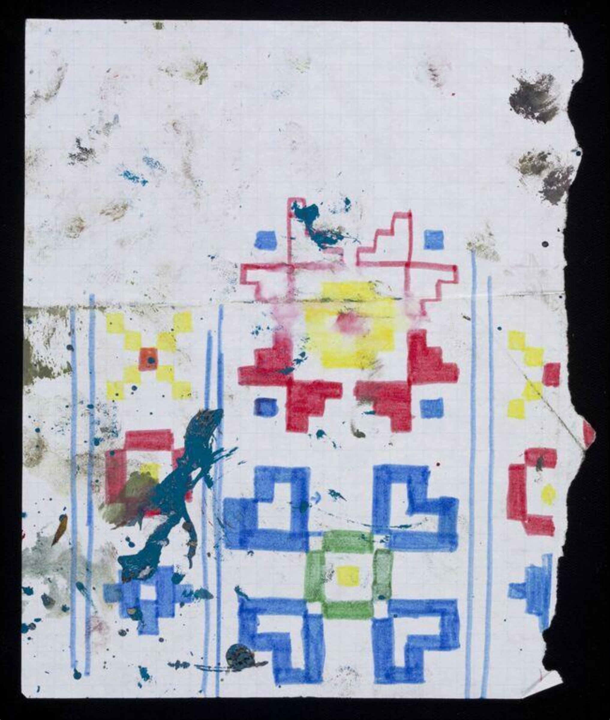 Drawing, John Upton, c.1975