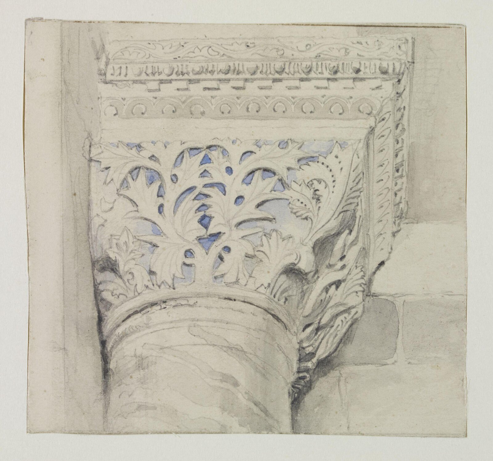 Drawing, John Ruskin, November 1849
