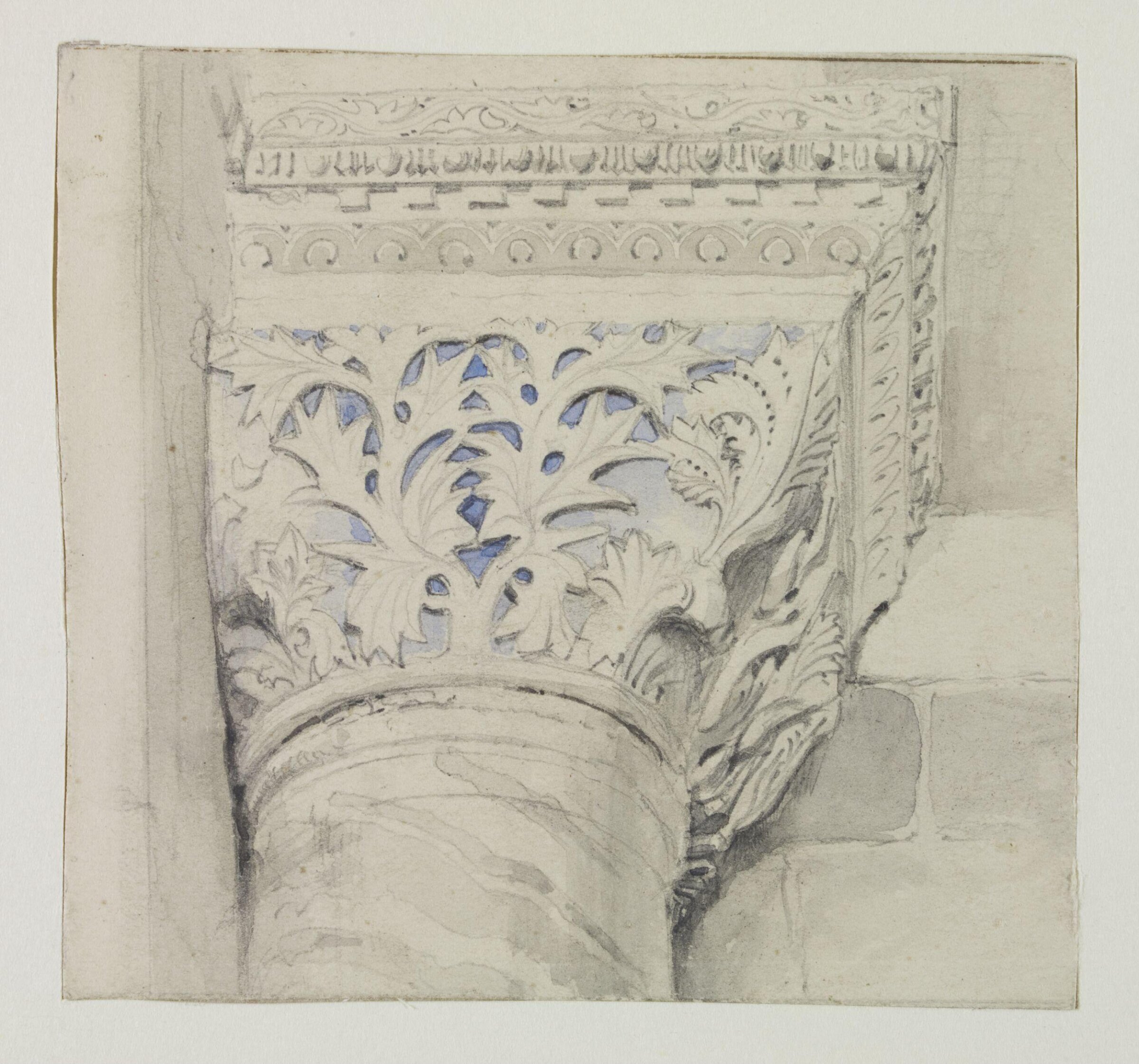 Drawing, John Ruskin, November 1849