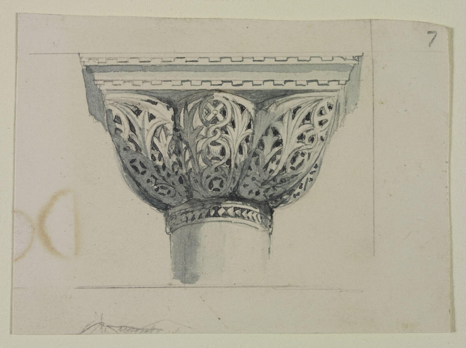 Drawing, John Ruskin, November 1849