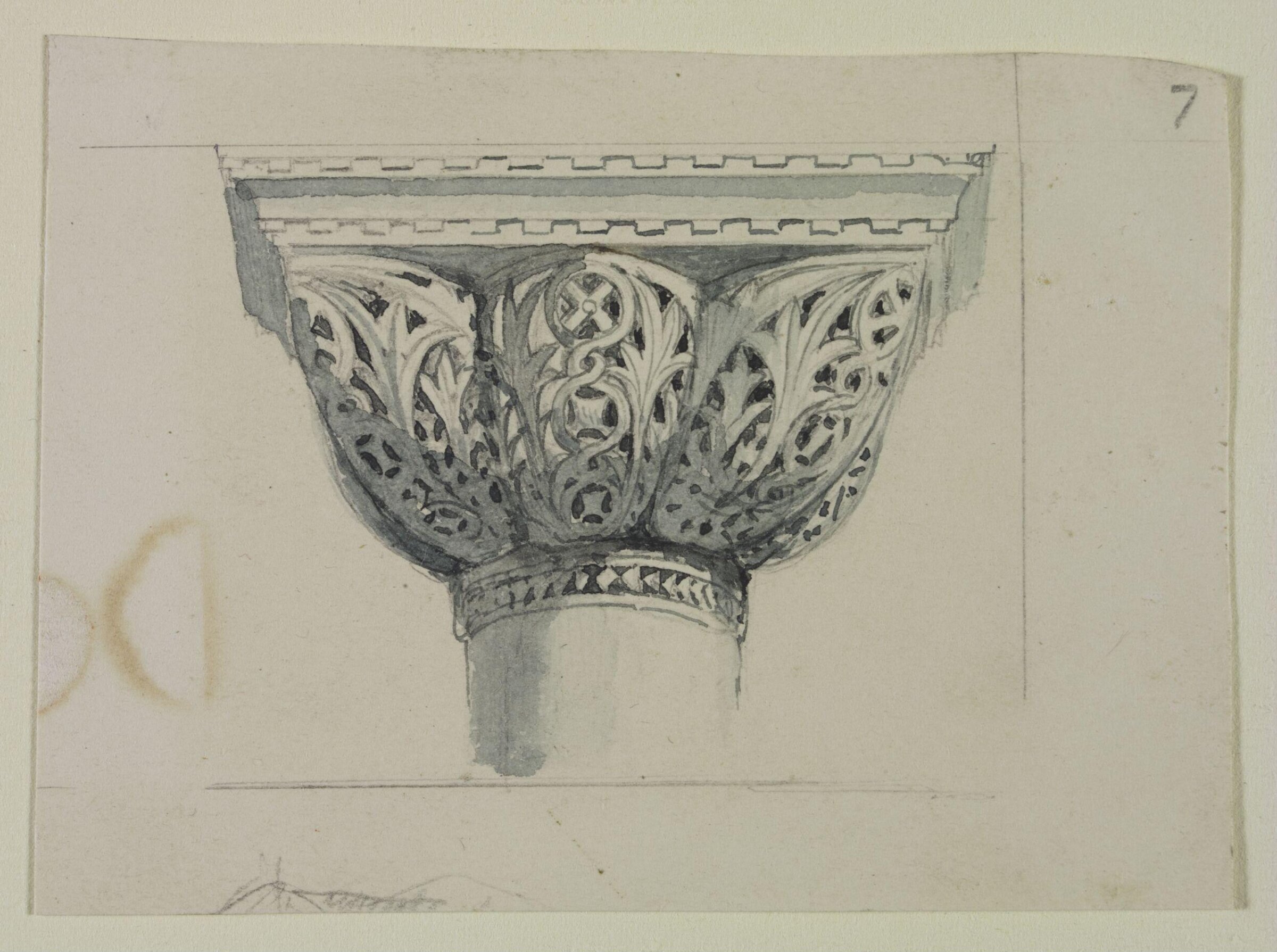 Drawing, John Ruskin, November 1849