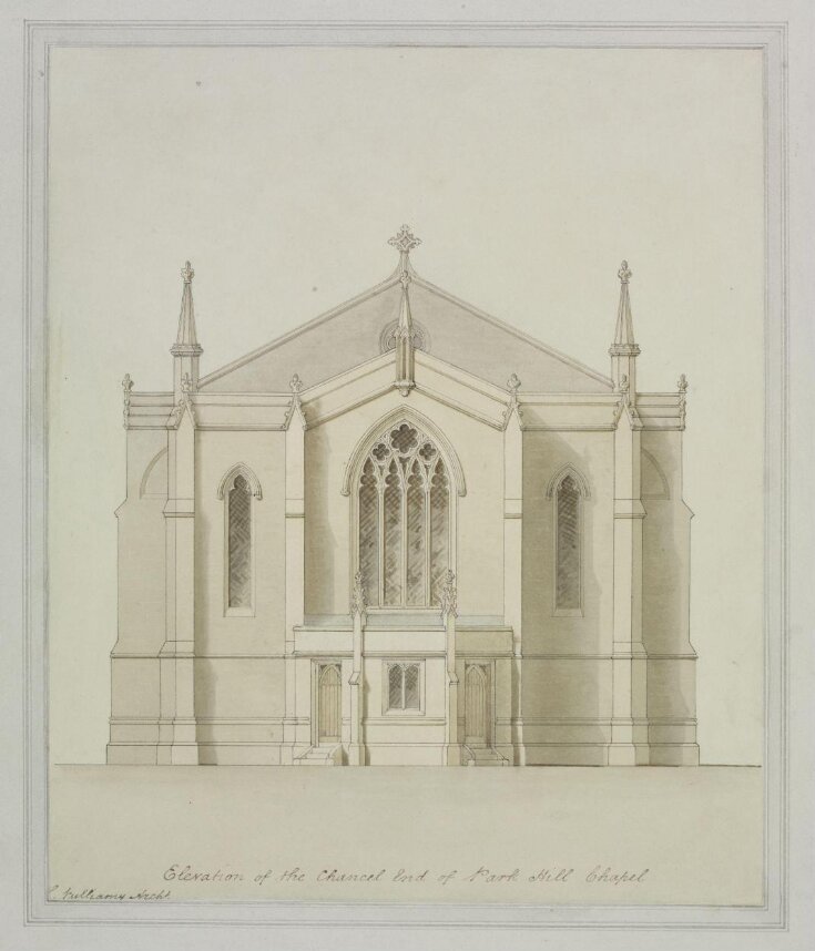 Design for St James' Church, Park Hill, Clapham top image