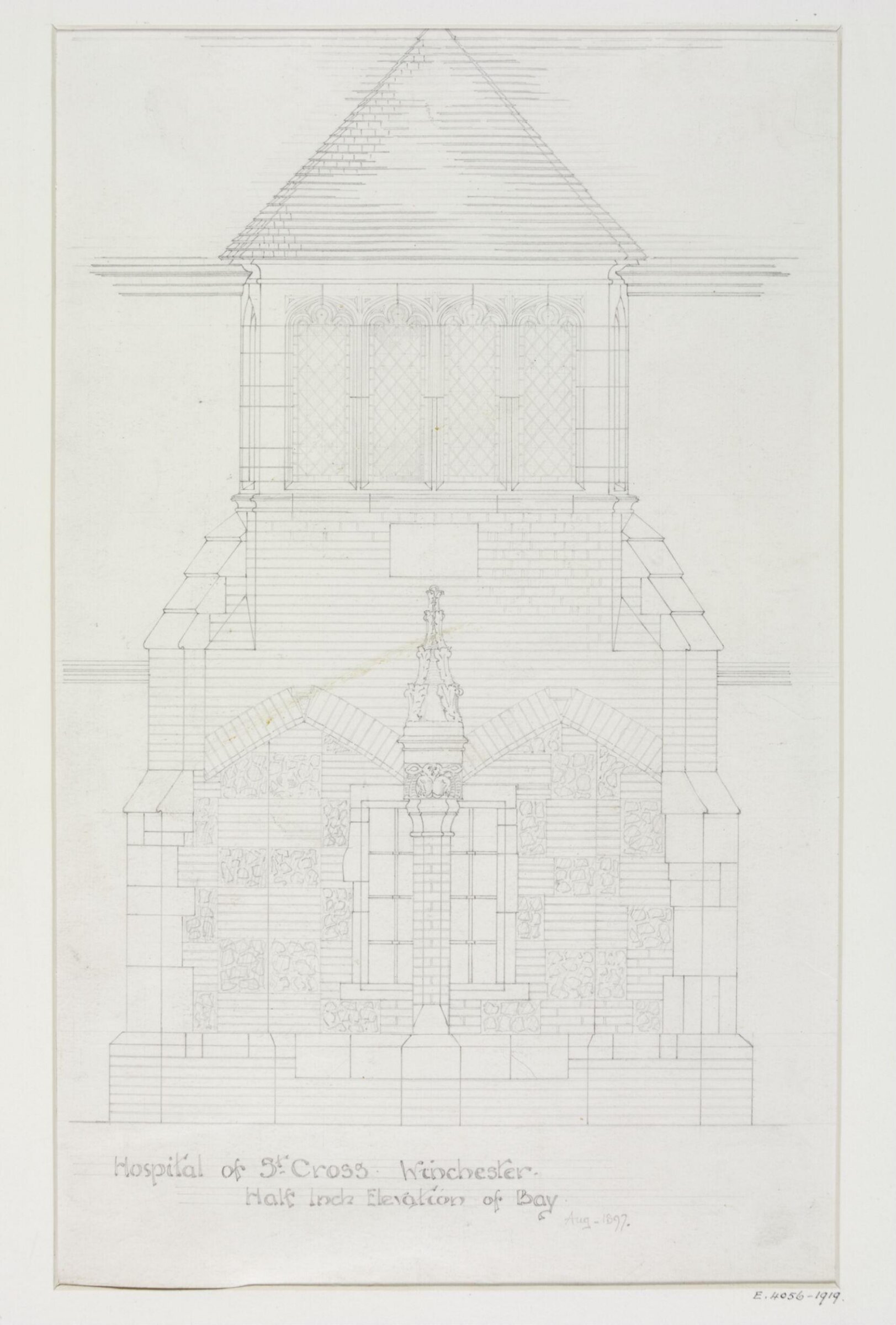 Drawing, Bernard H. Esq. Webb, 1873-1919