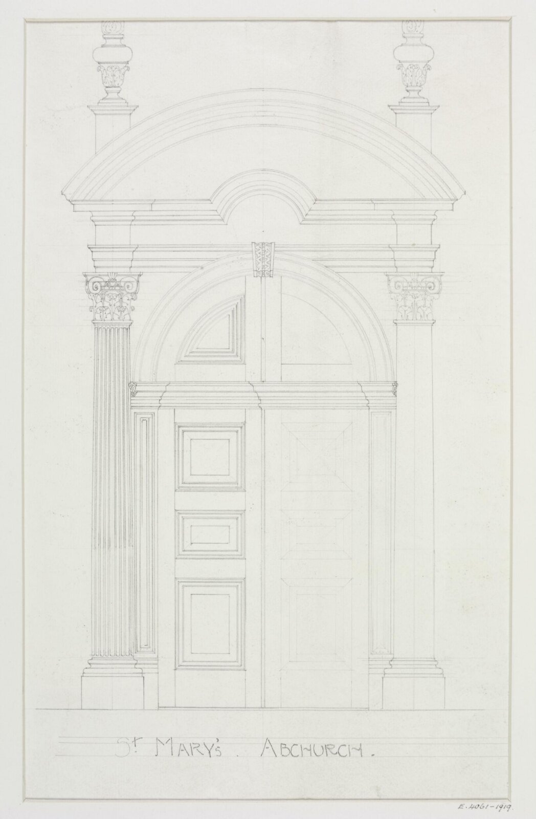 Drawing, Bernard H. Esq. Webb, 1873-1919