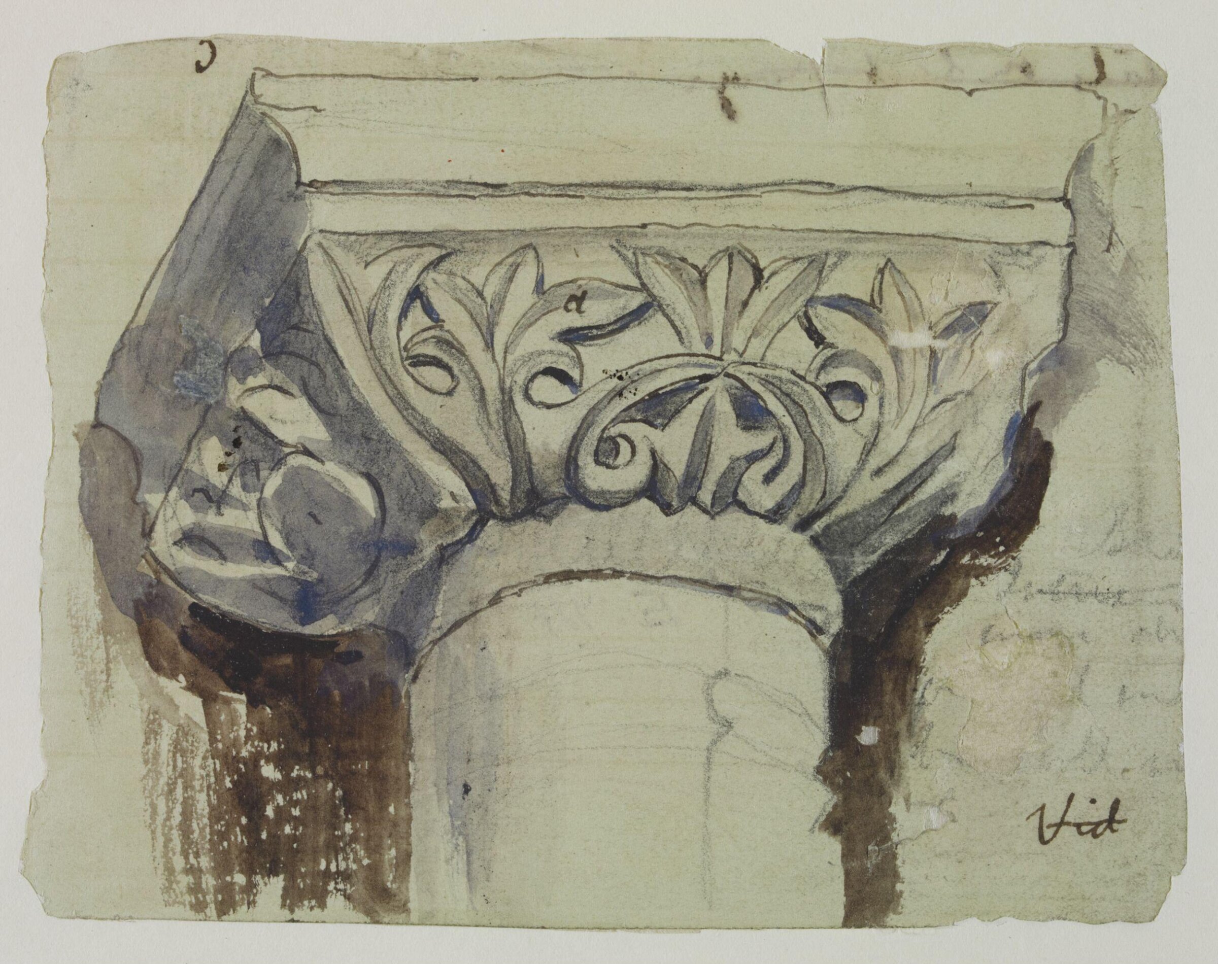 Drawing, John Ruskin, November 1849