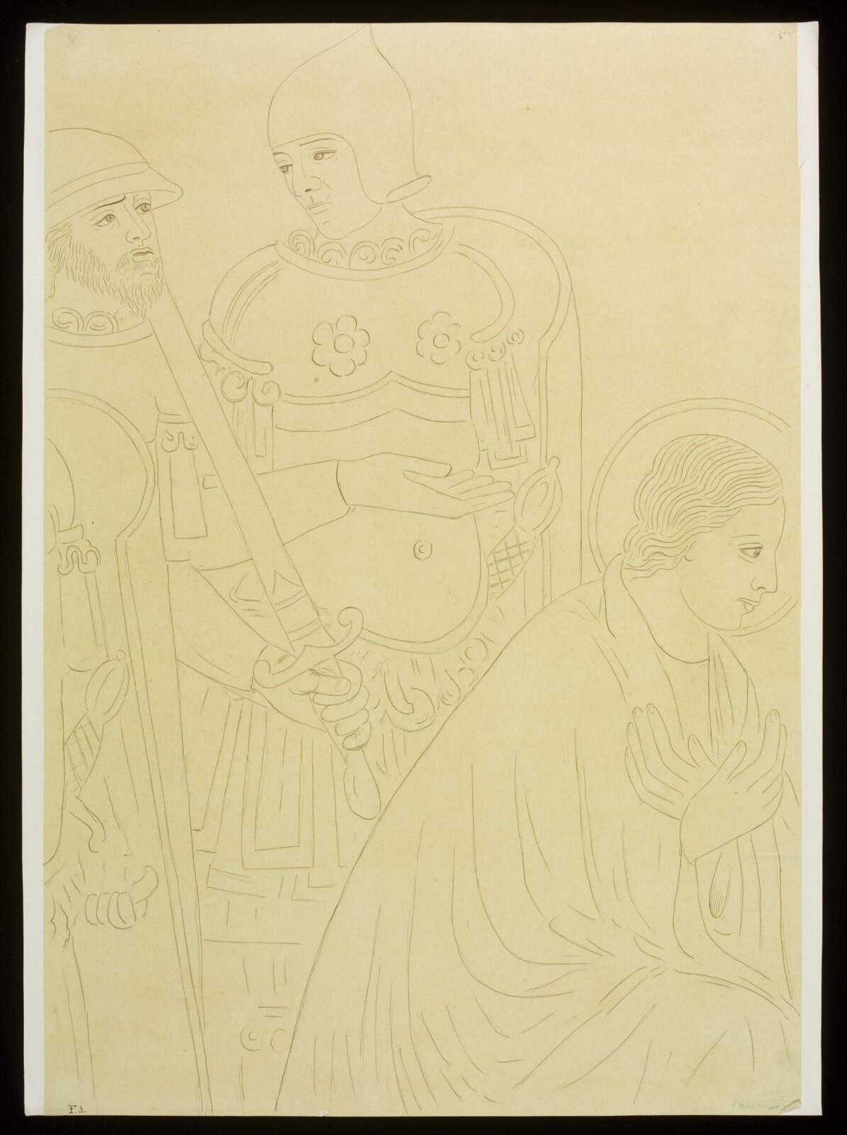 Drawing, Austen Henry Sir GCB Layard, c. 1852