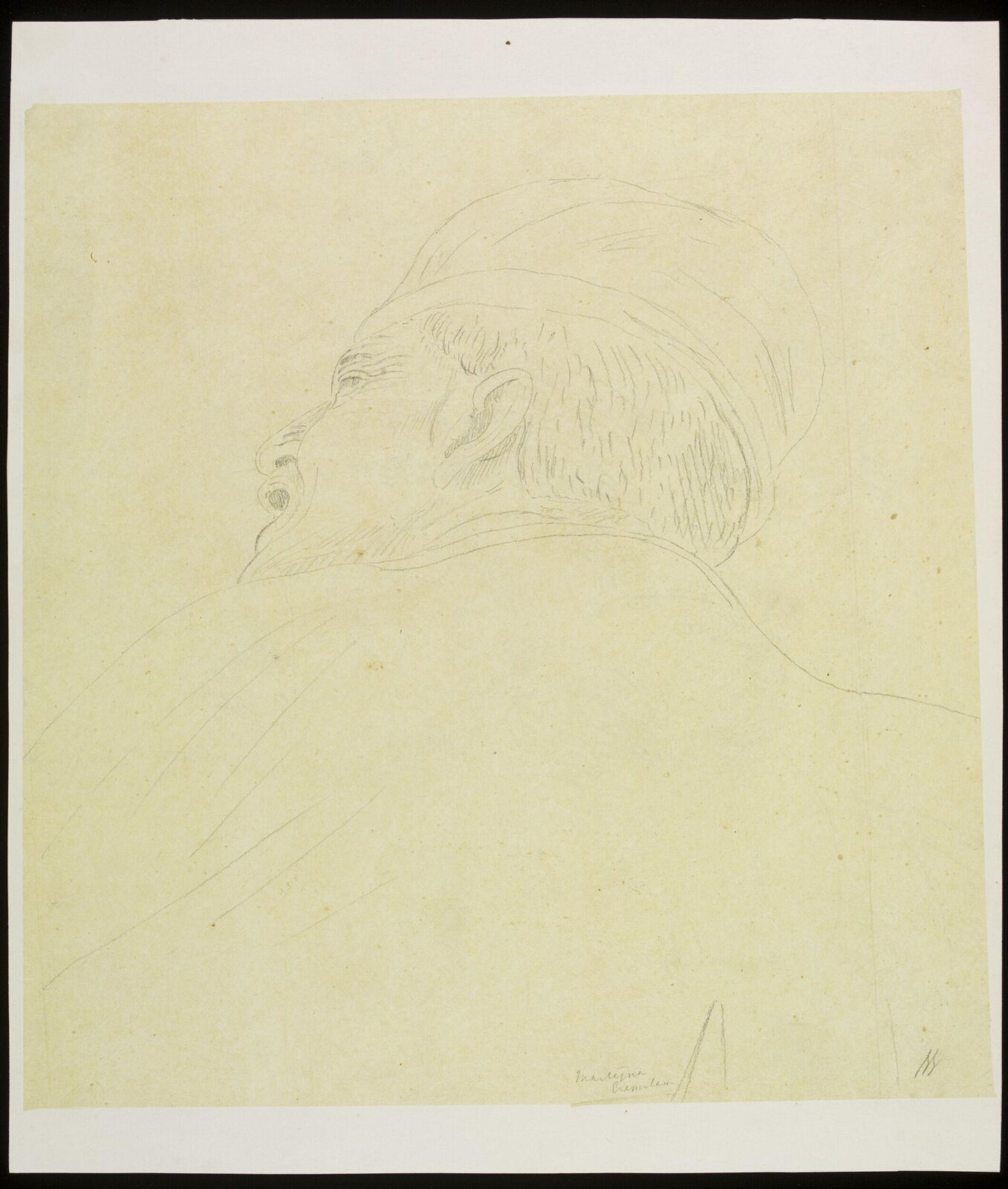 Drawing, Austen Henry GCB Layard, c.1850