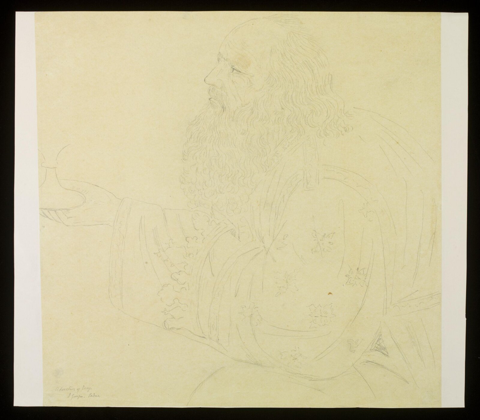 Drawing, Austen Henry GCB Layard, 1300-1399