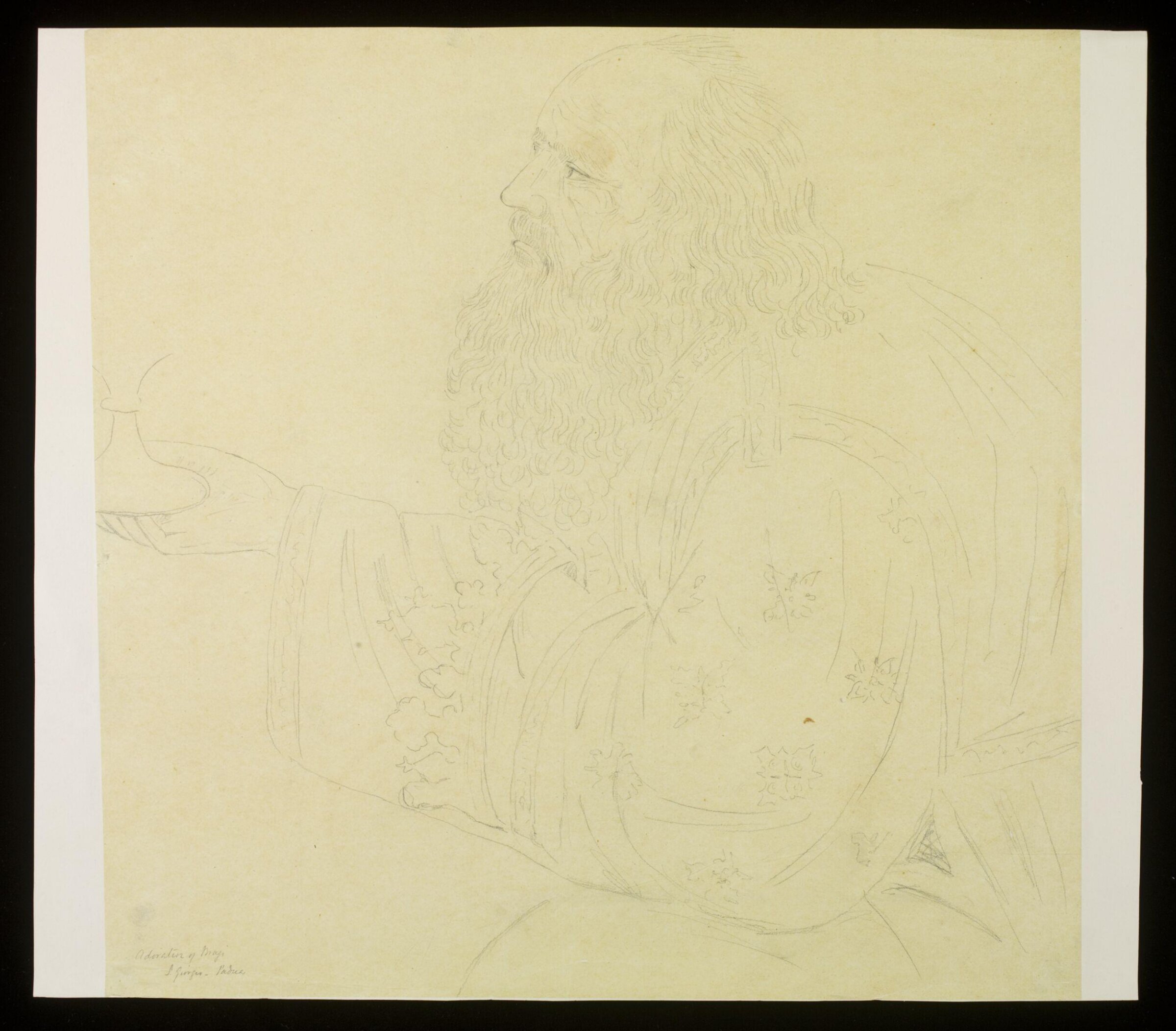 Drawing, Austen Henry GCB Layard, 1300-1399