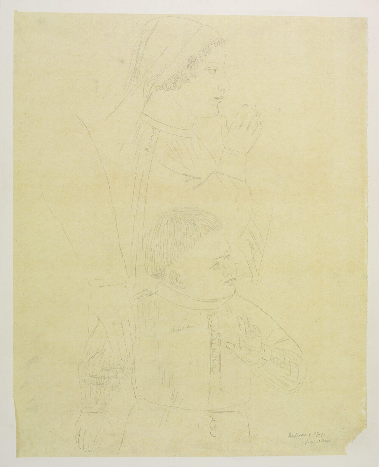 Drawing, Austen Henry GCB Layard, 1300-1399