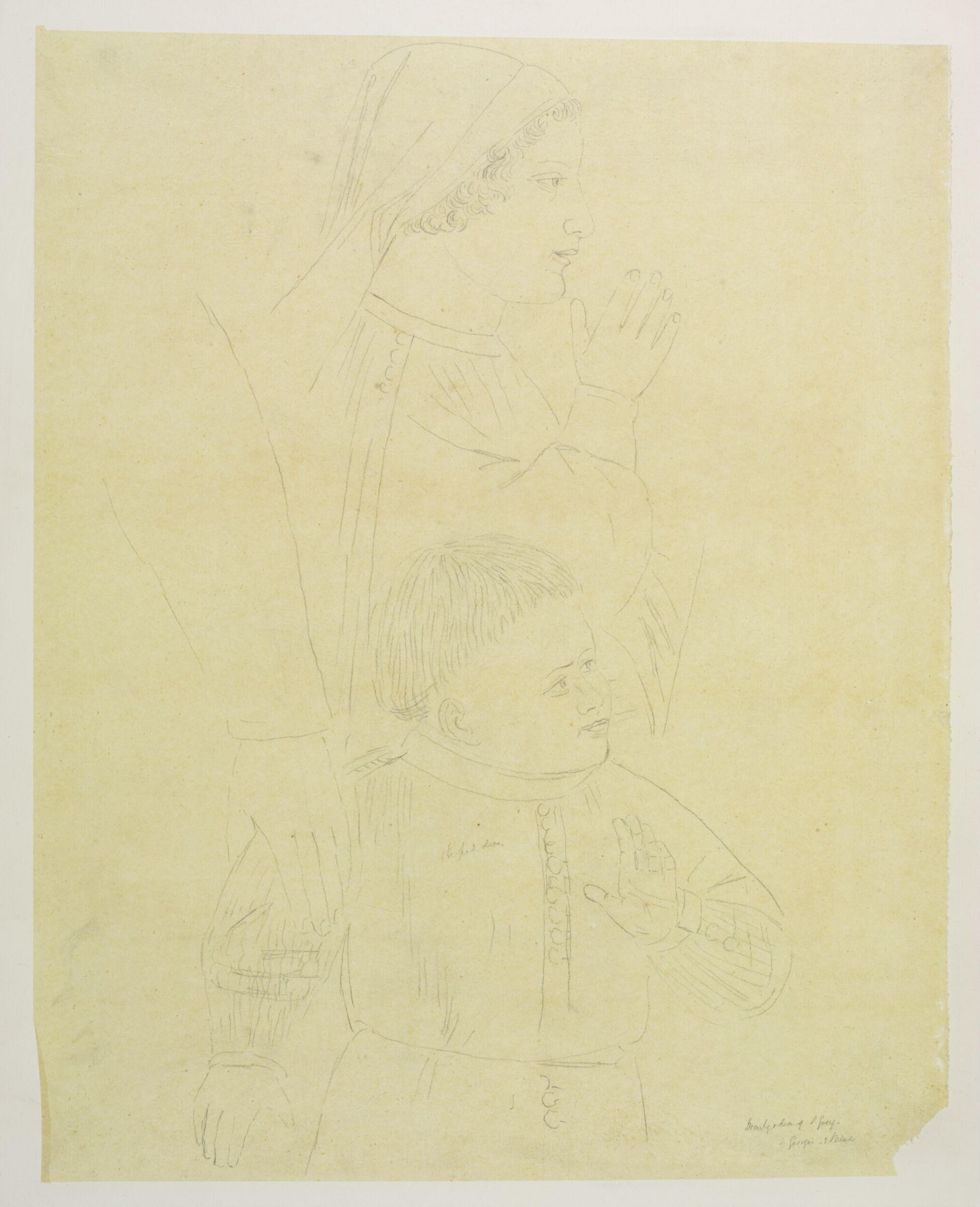 Drawing, Austen Henry GCB Layard, 1300-1399