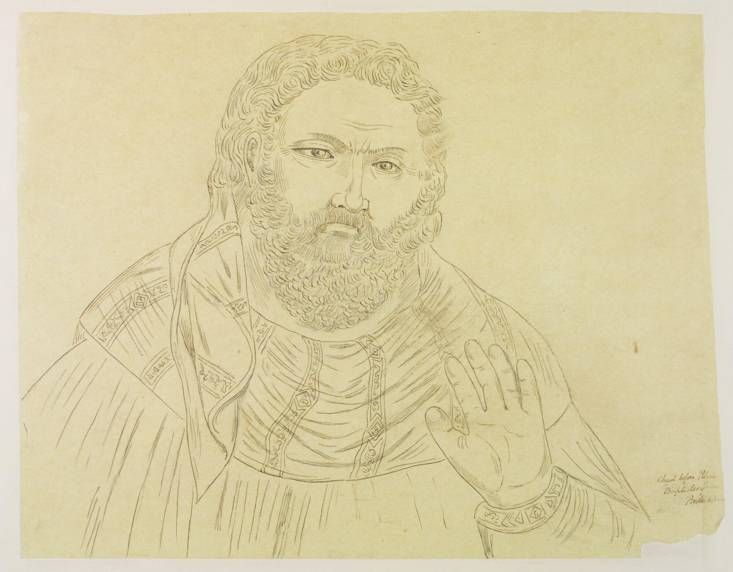 Drawing, Austen Henry GCB Layard, c.1850