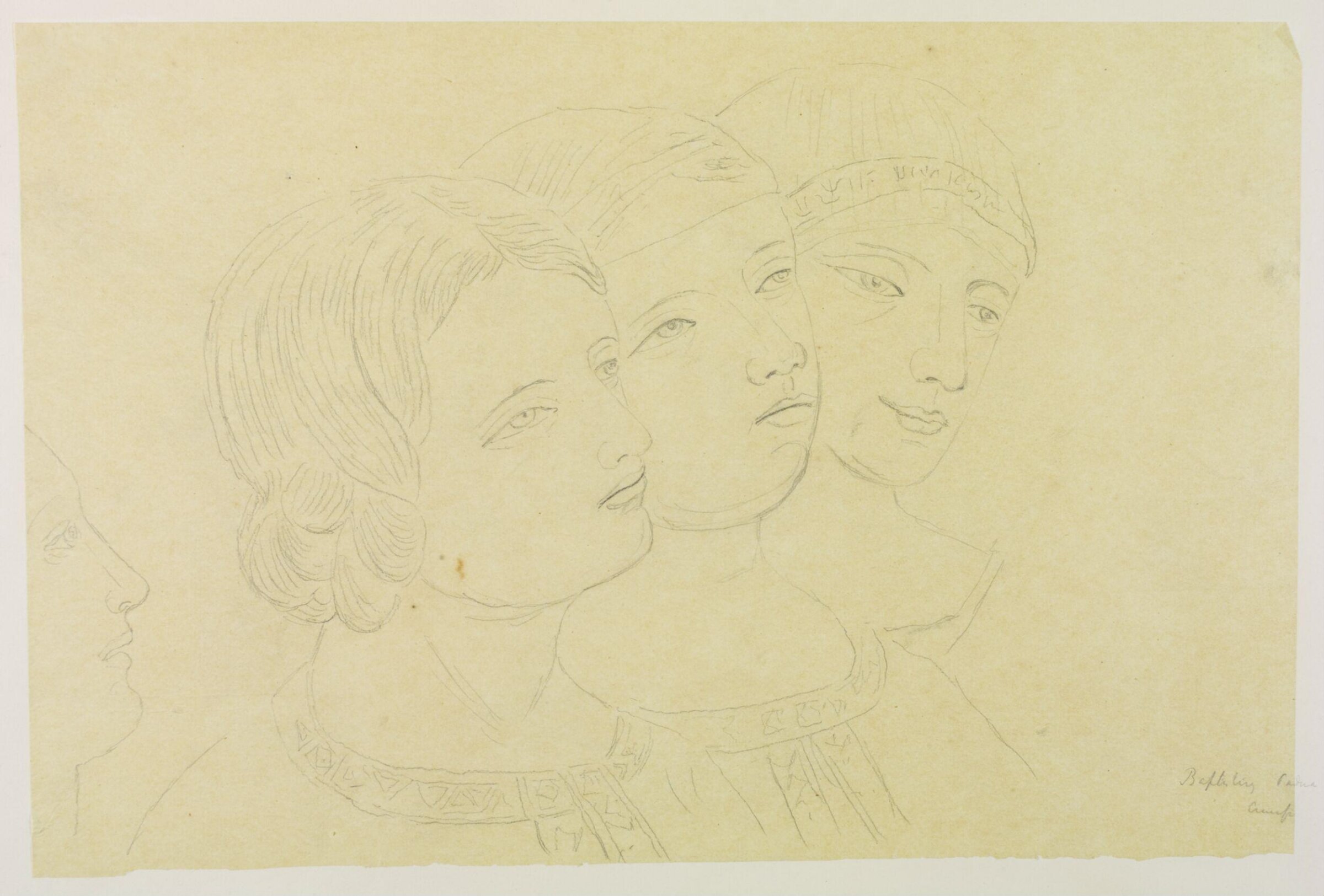 Drawing, Austen Henry GCB Layard, c.1850
