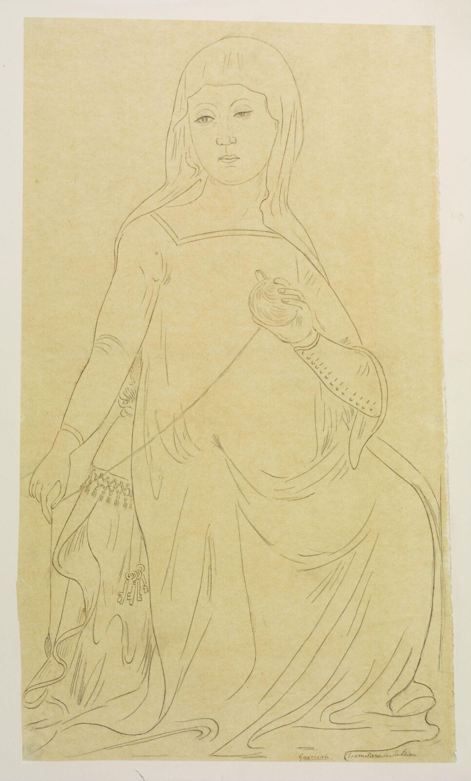 Drawing, Austen Henry GCB Layard, c.1850