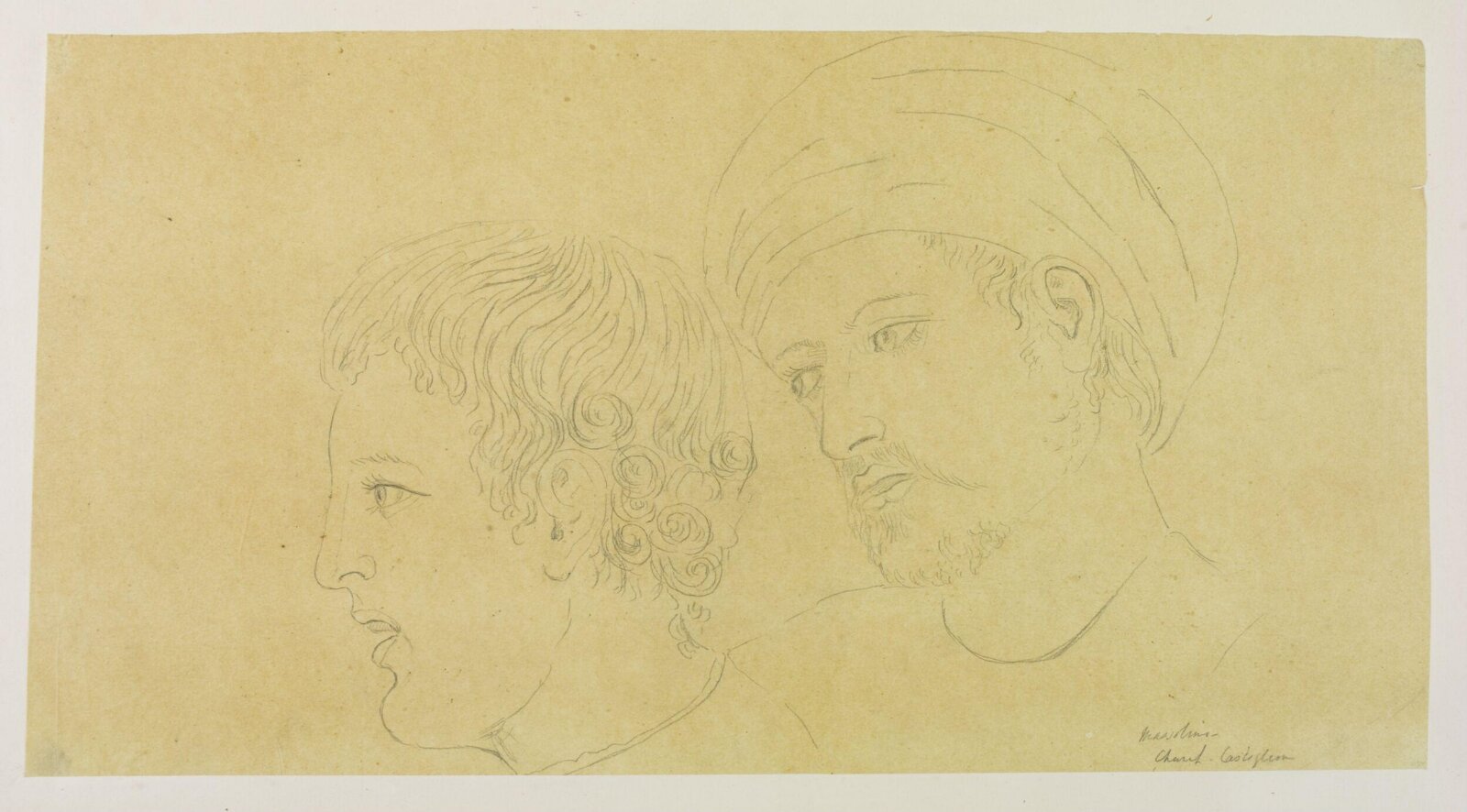 Drawing, Austen Henry Sir GCB Layard, c 1852