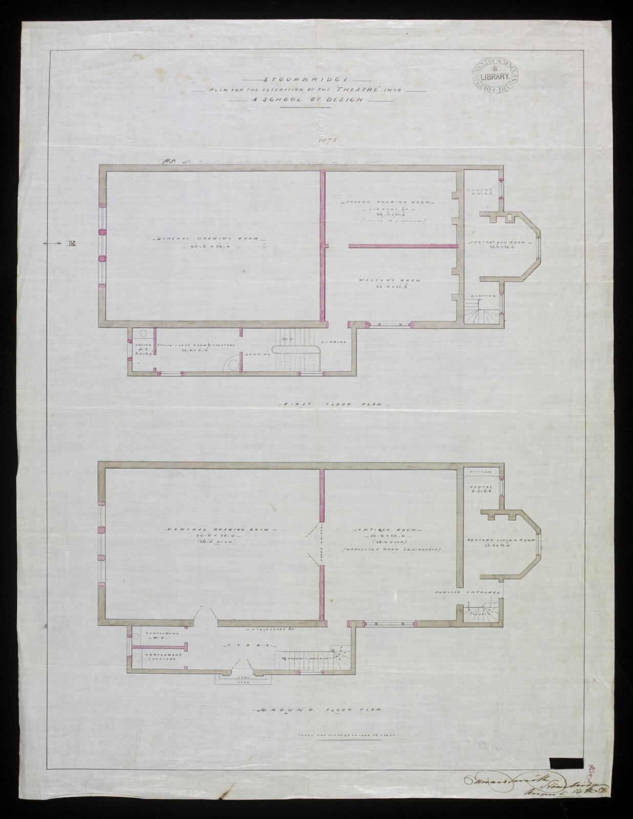 Drawing, Edward Smith, mid 19th century