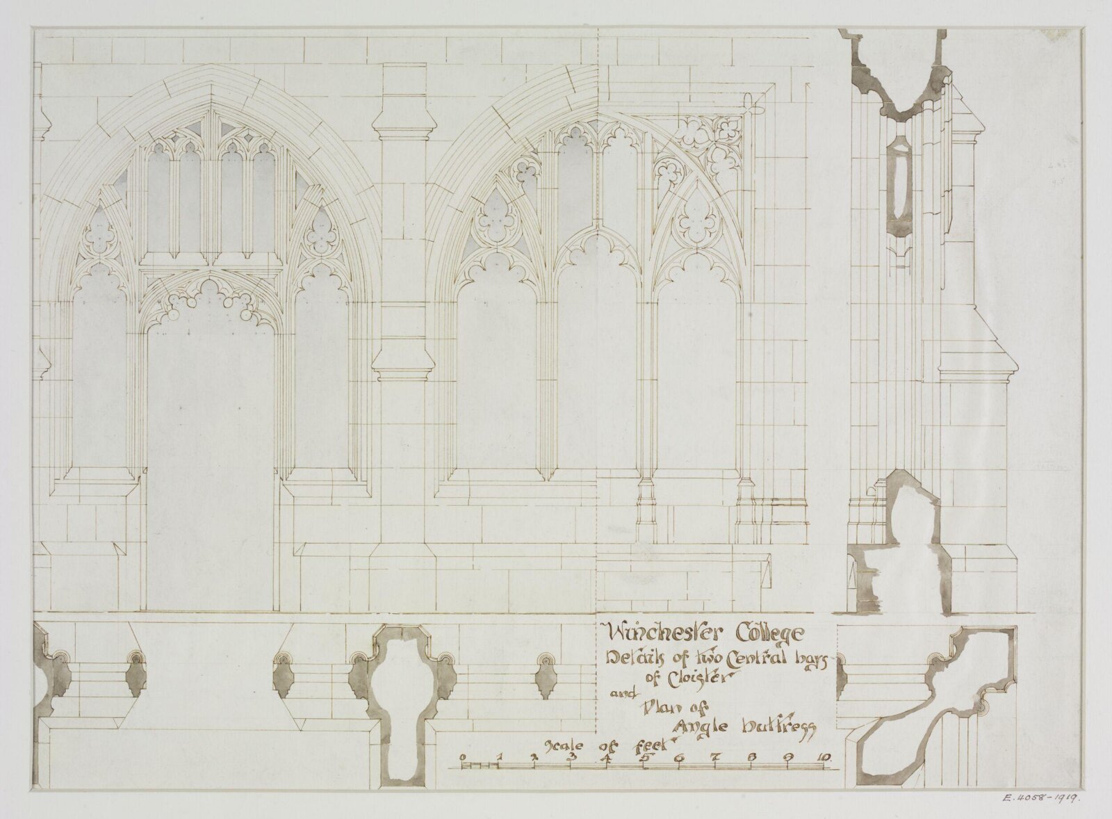 Drawing, Bernard H. Esq. Webb, 08/1897