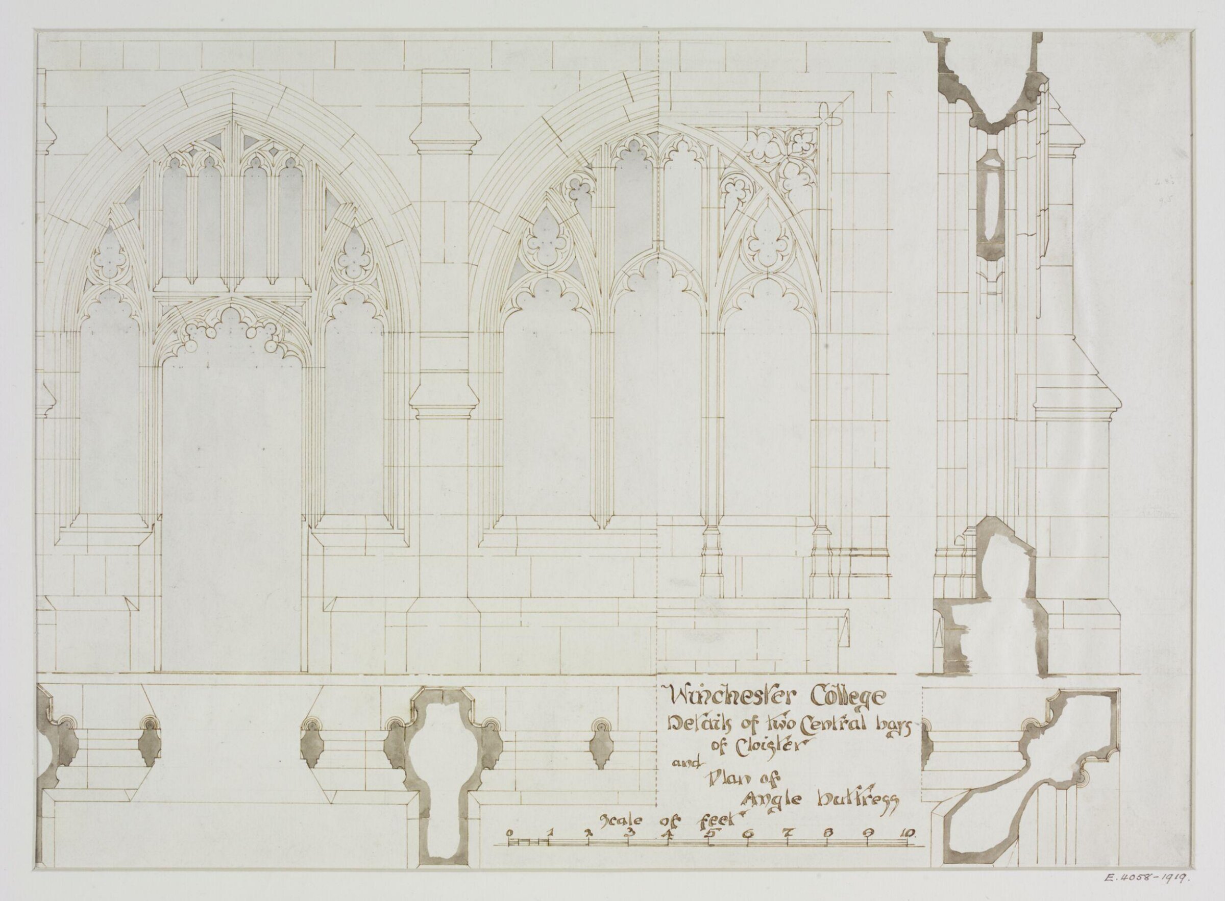 Drawing, Bernard H. Esq. Webb, 08/1897