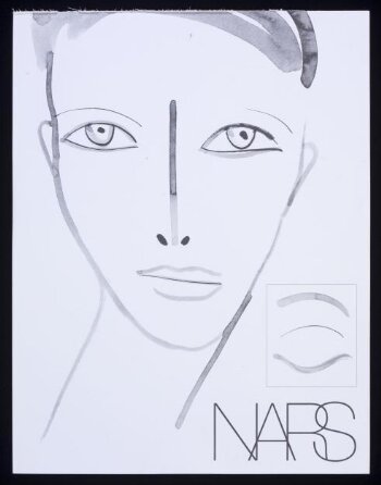 NARS make up test card