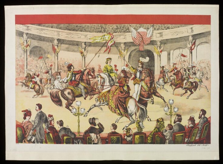 Circus Poster, 1872 image