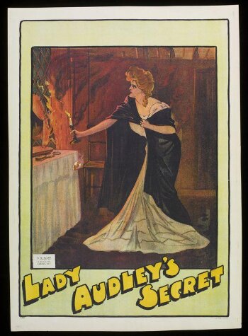 Poster for a touring production of Lady Audley's Secret