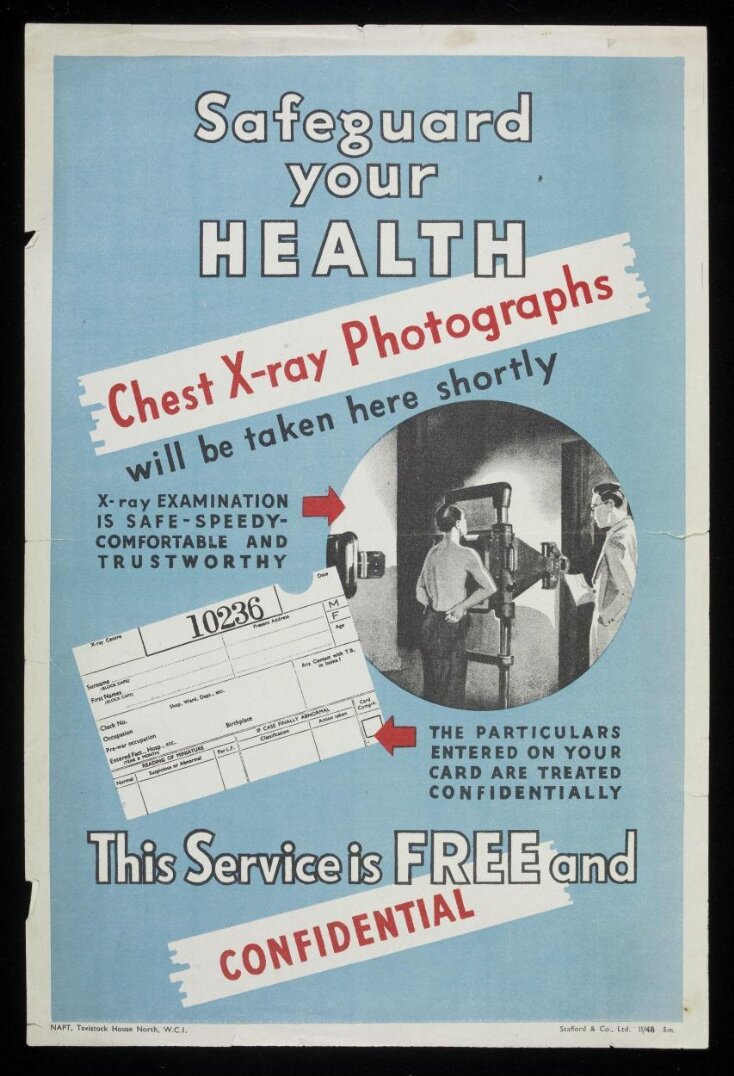 Safeguard Your Health. Chest X-ray Photographs will be taken here shortly top image