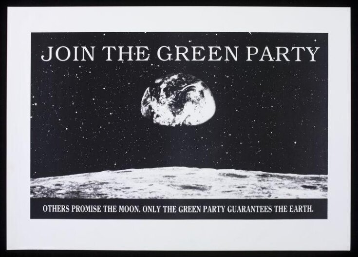 Others promise the Moon. Only the Green Party guarantees the Earth image