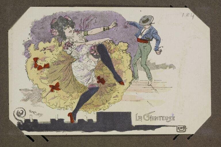 La Chanteuse by Unknown