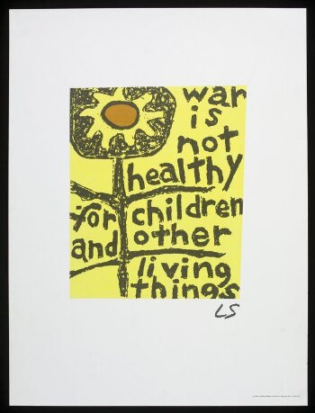 War Is Not Healthy for Children and Other Living Things