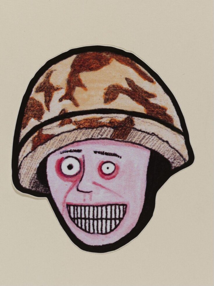 Head of a soldier top image