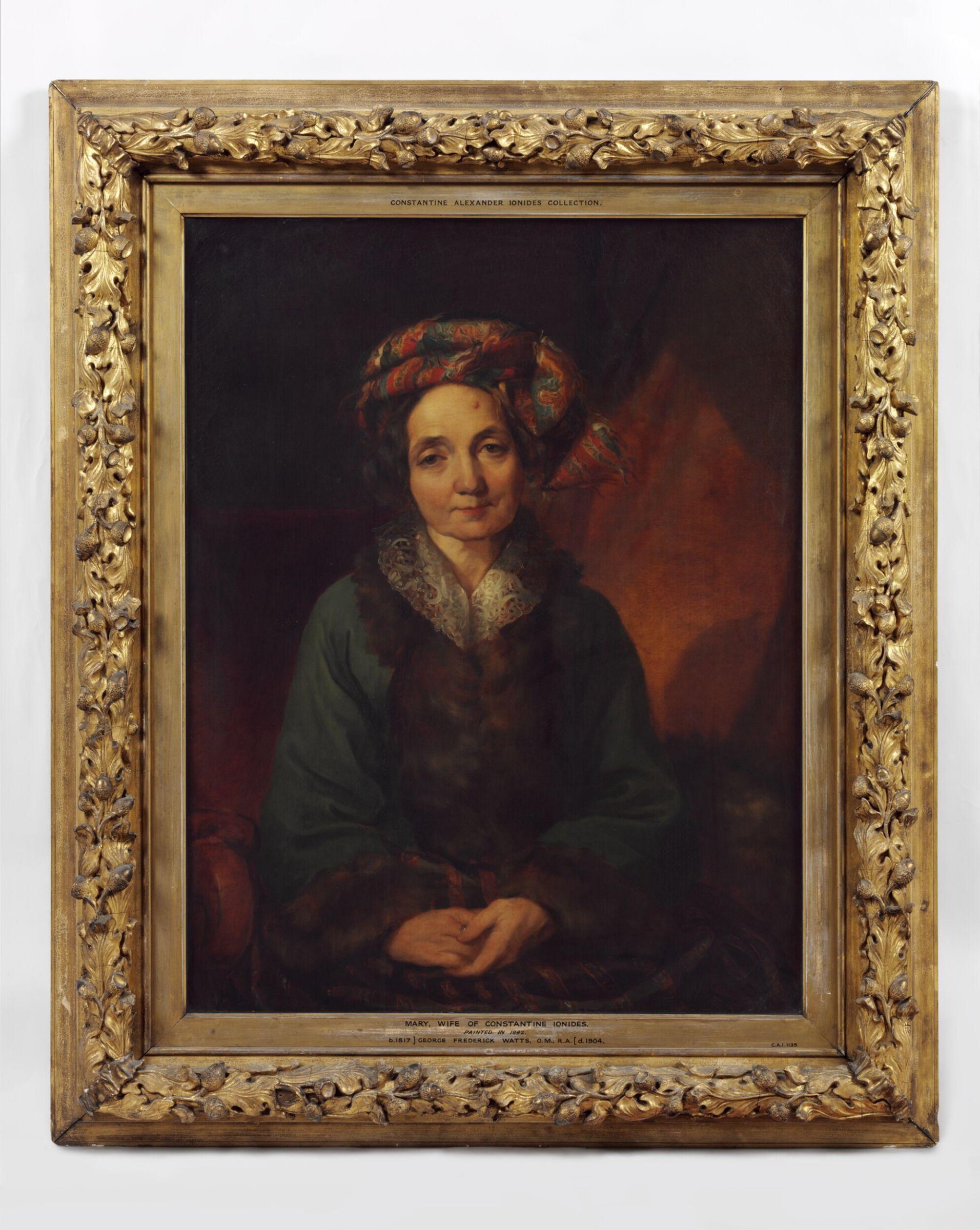 Mary, wife of Constantine Ionides, George Frederick Watts, 1842