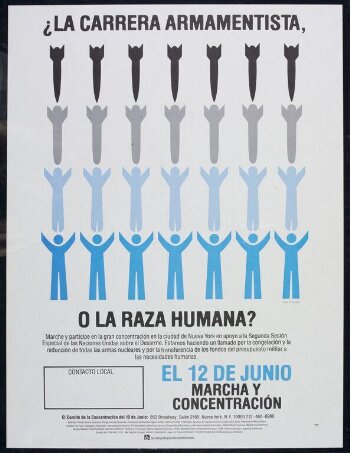 ¿La Carrera Armamentista o la Raza Humana?