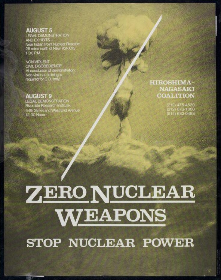 Zero Nuclear Weapons image